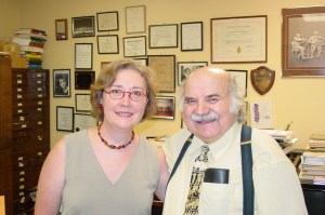 Kate & Dinos Constantinides who taught her a lot!