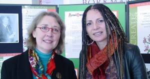 Kate Waring & Joanna MacGregor at an Action for Children's Arts event