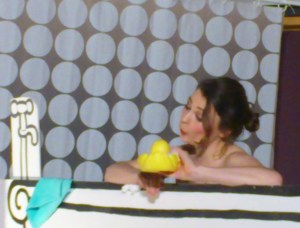 Hazel Neighbour in the 2015 premiere of Porcelain & Pink